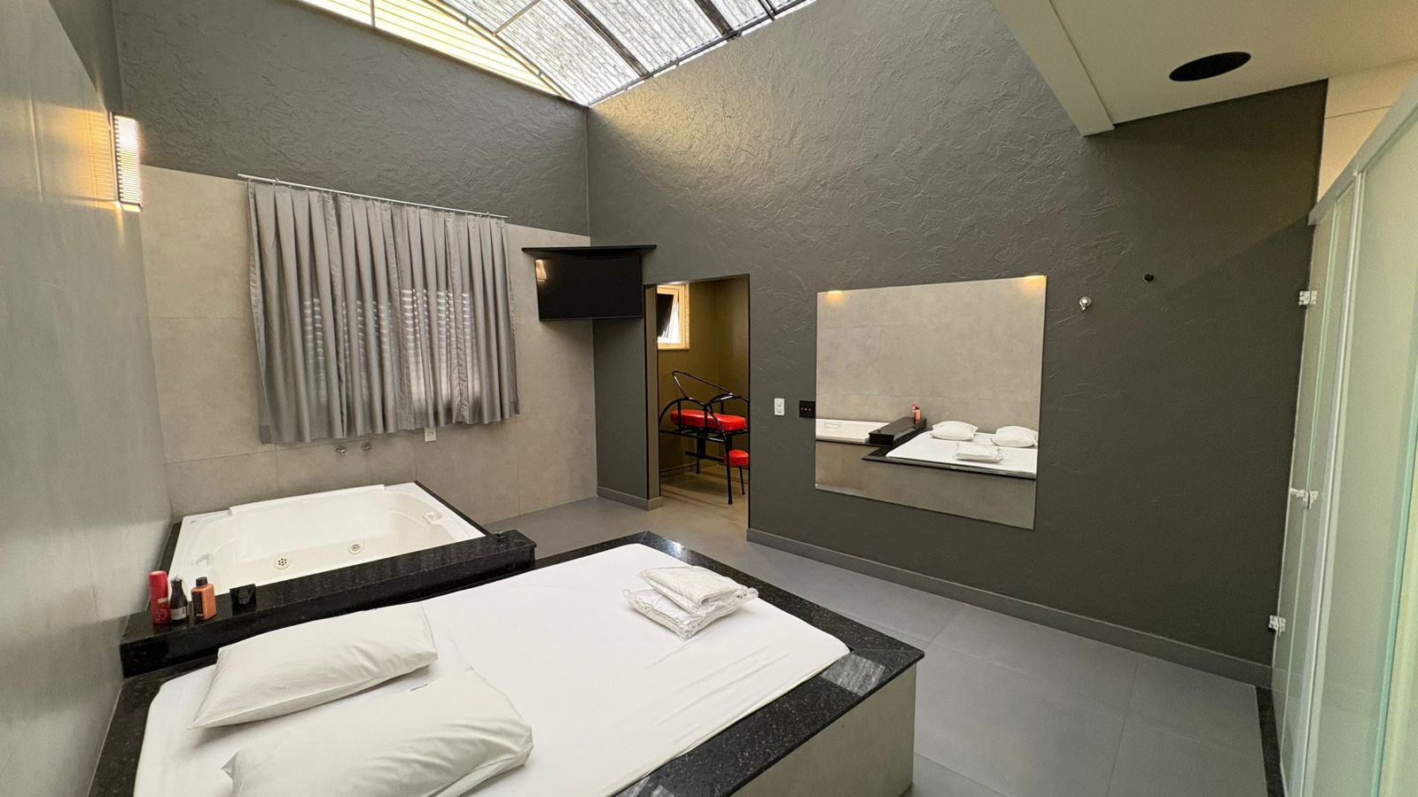 Quarto da Suíte Hidro e Sauna
